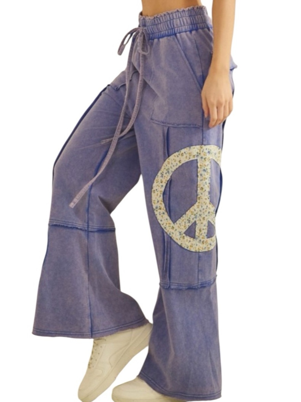 262:  SAGE + FIG NWT PANTS PURPLE (H3)